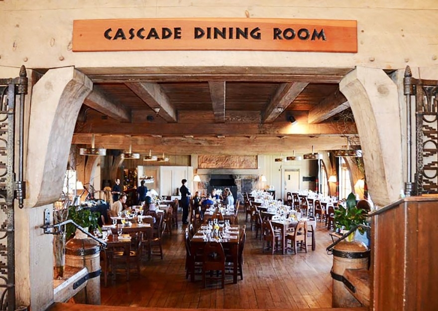 TIMBERLINE'S CASCADE DINING ROOM ENTRANCE