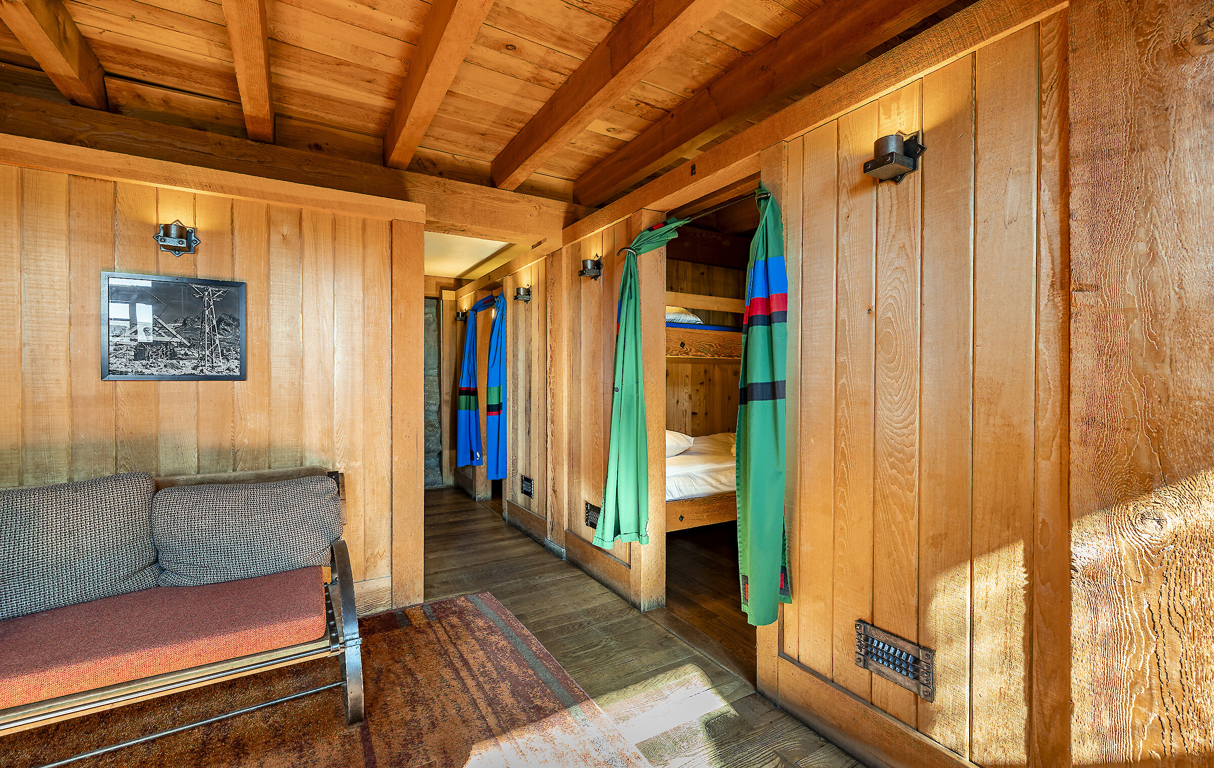 The bunk room at Silcox Hut