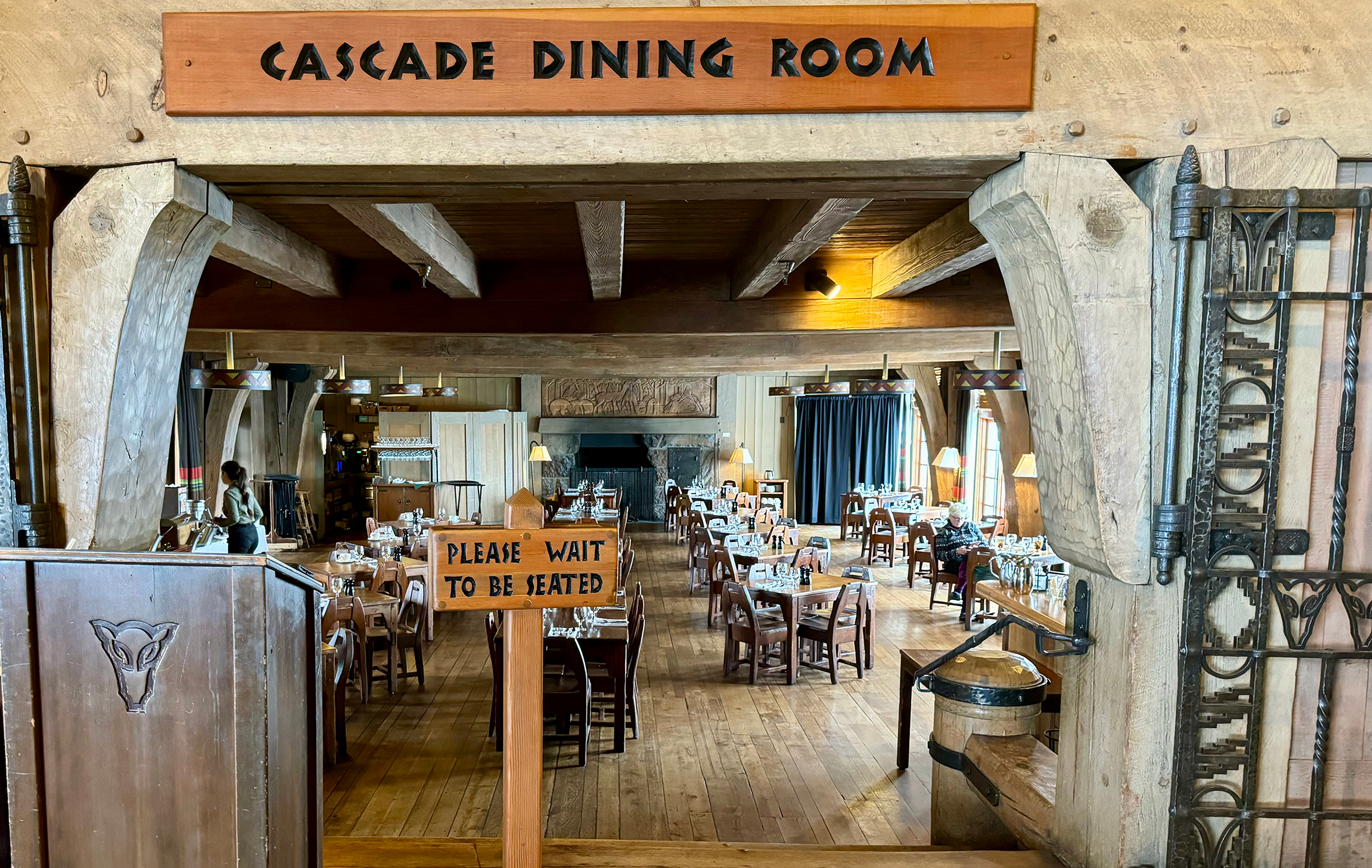 Entrance to Timberline's Cascade Dining Room