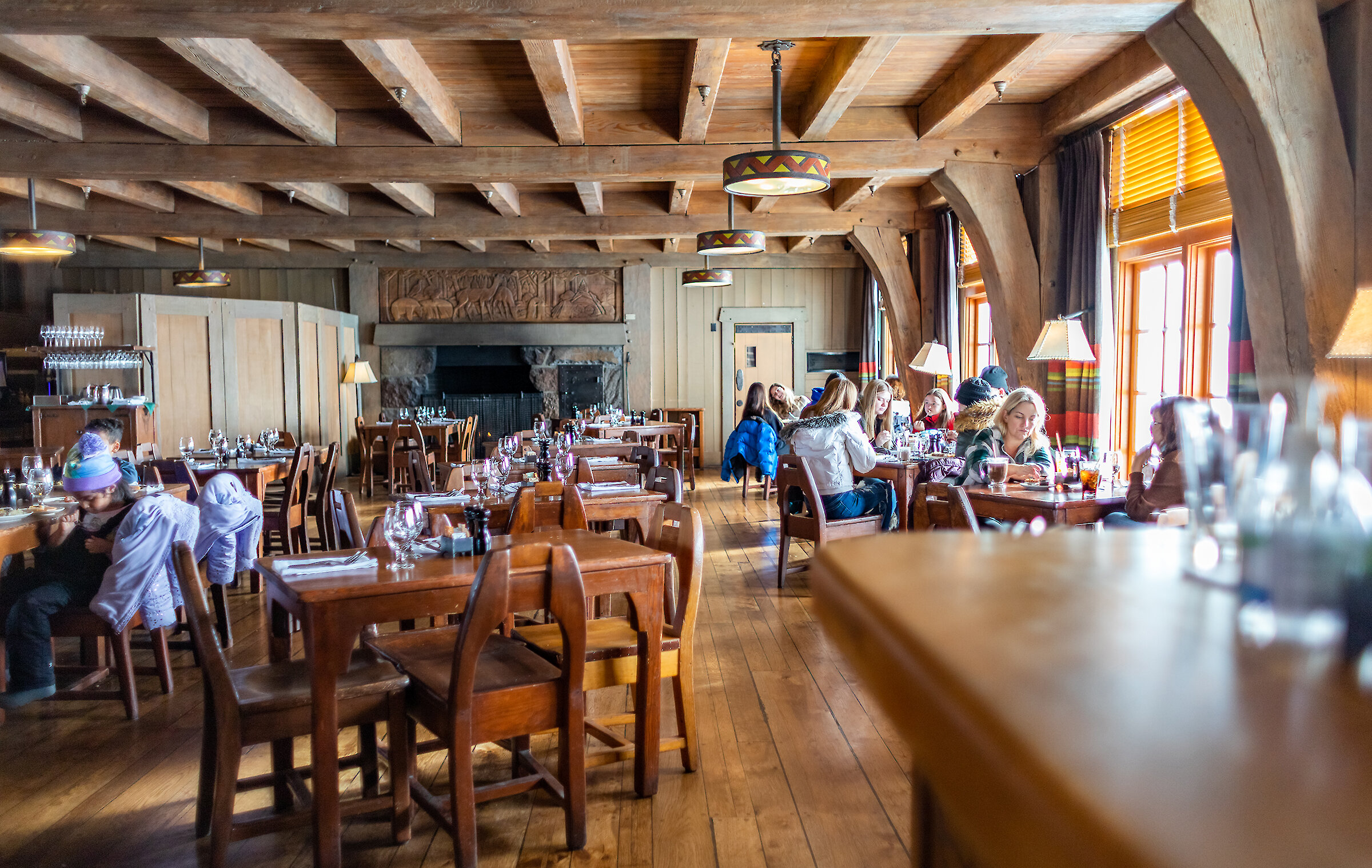 View of Timberline's Cascade Dining Room