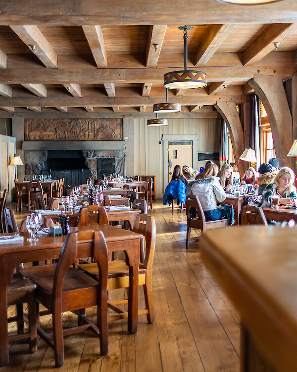 View of Timberline's Cascade Dining Room