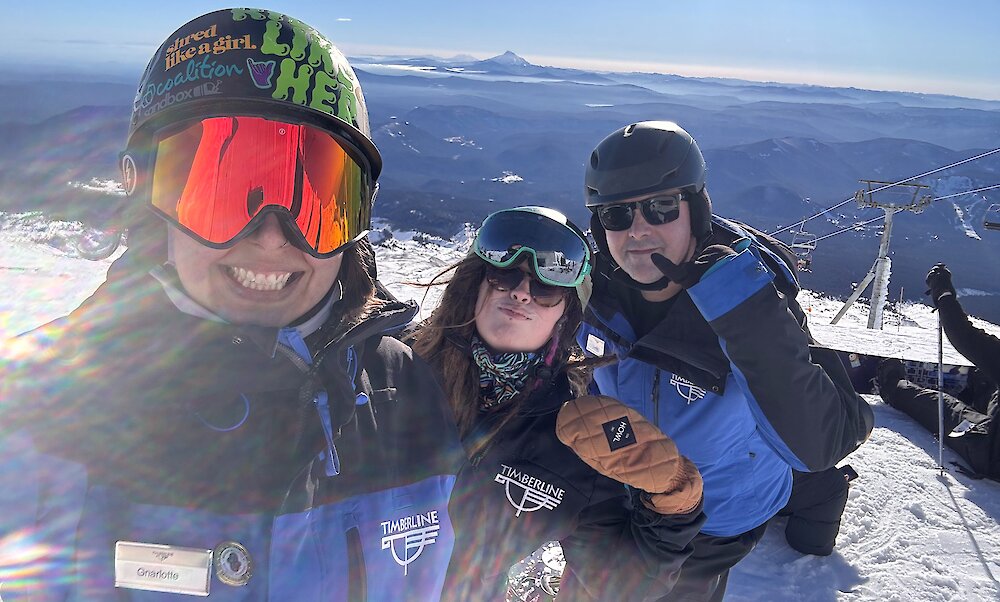 Three Timberline lift operators