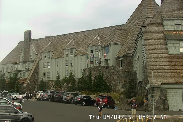 Live Feed: Timberline Lodge Camera