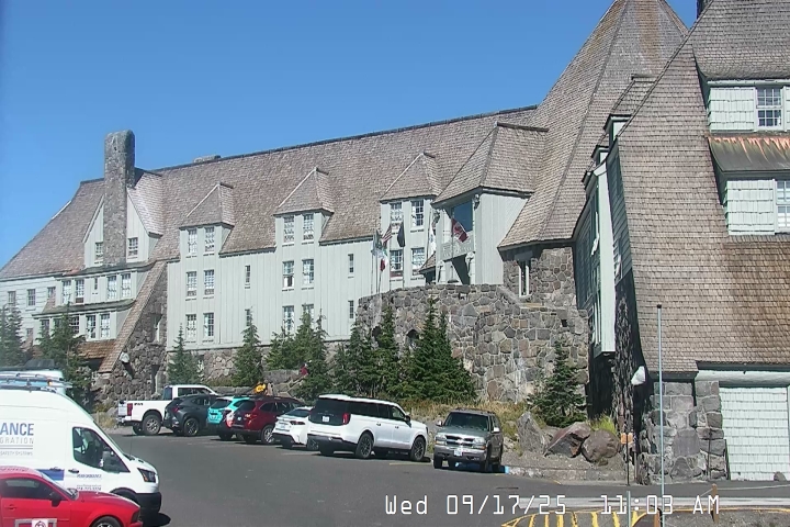 Timberline Lodge webcam