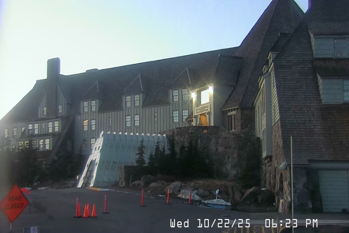 Live Feed: Timberline Lodge Camera