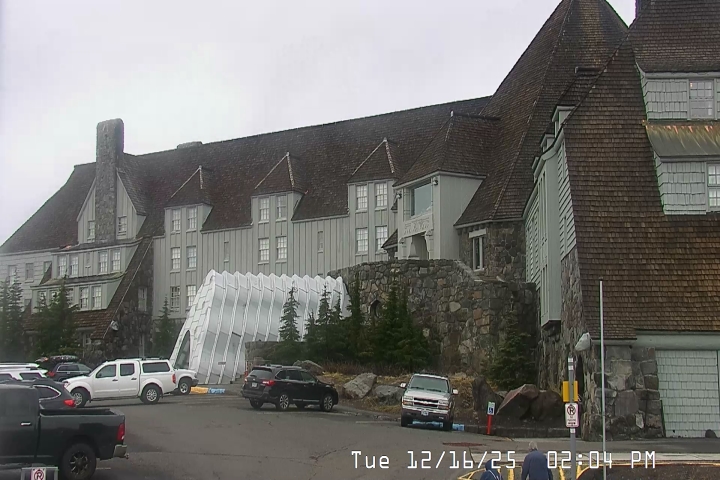Live Feed: Timberline Lodge Camera