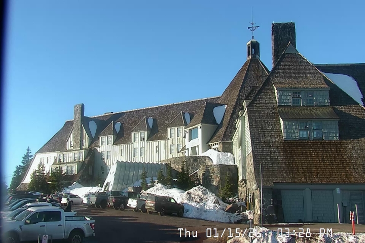 Timberline Lodge webcam