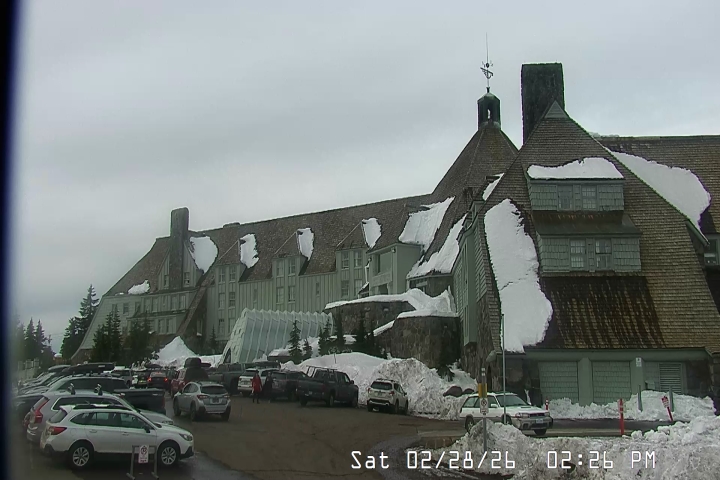 Live Feed: Timberline Lodge Camera