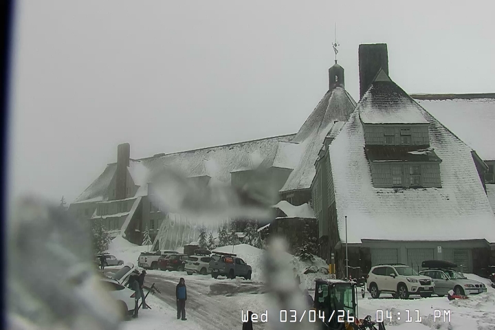 Live Feed: Timberline Lodge Camera