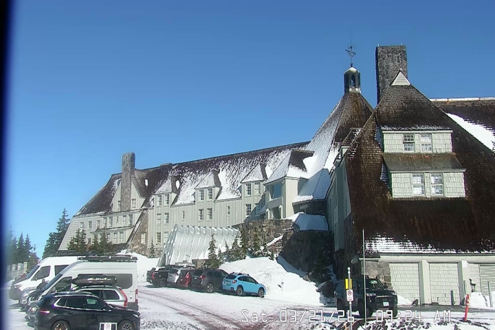 Live Feed: Timberline Lodge Camera