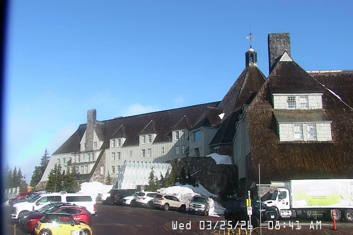 Live Feed: Timberline Lodge Camera
