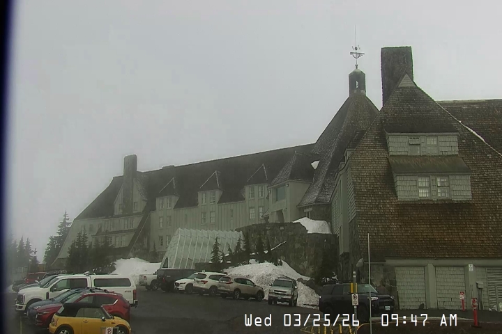 Live Feed: Timberline Lodge Camera