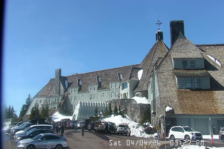 Timberline Lodge webcam