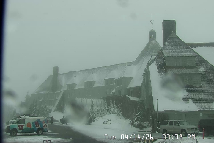 Live Feed: Timberline Lodge Camera