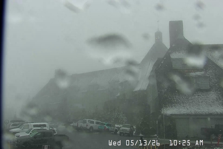 Live Feed: Timberline Lodge Camera