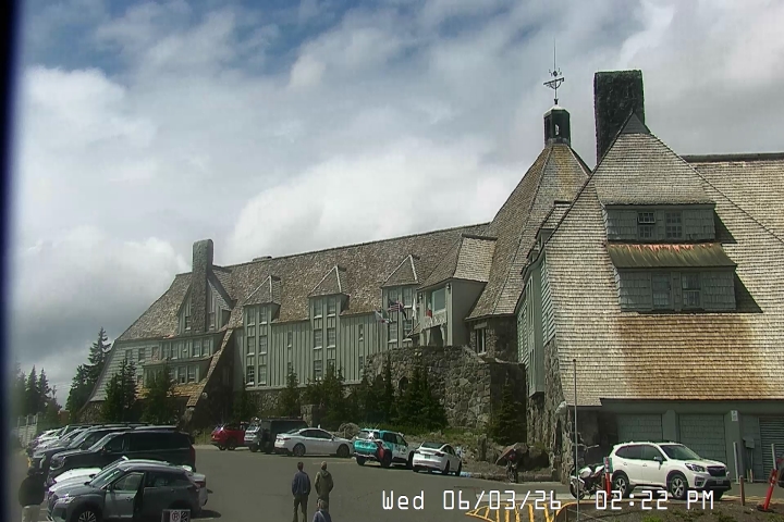 Live Feed: Timberline Lodge Camera
