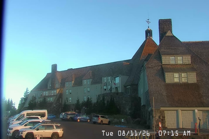 Live Feed: Timberline Lodge Camera