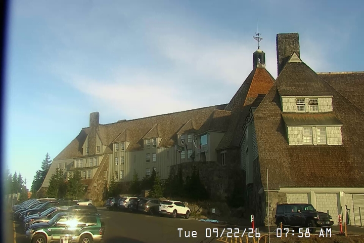 Live Feed: Timberline Lodge Camera