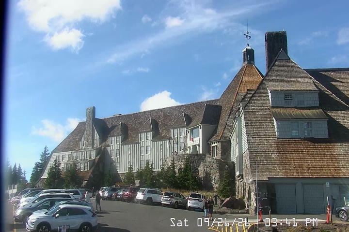 Live Feed: Timberline Lodge Camera