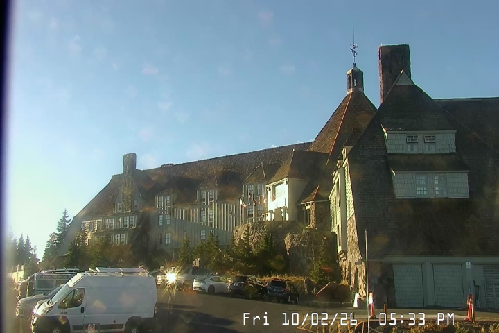 Live Feed: Timberline Lodge Camera