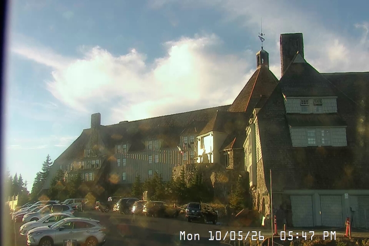 Live Feed: Timberline Lodge Camera