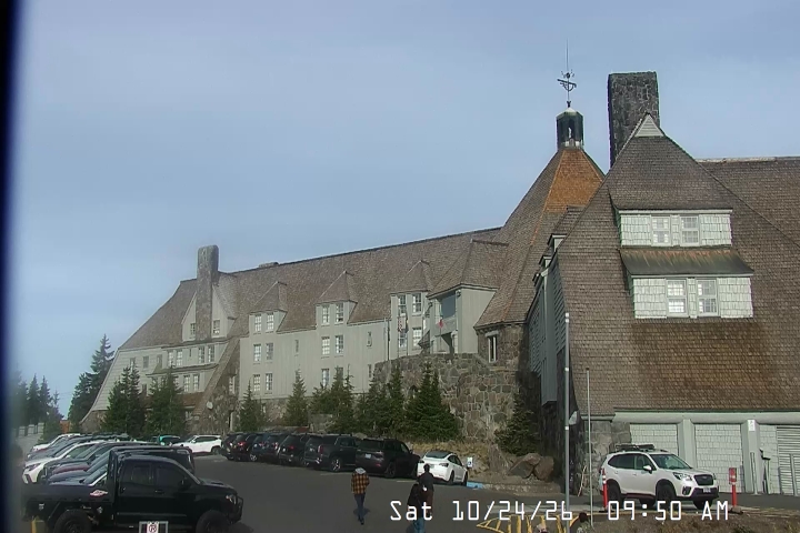 Live Feed: Timberline Lodge Camera